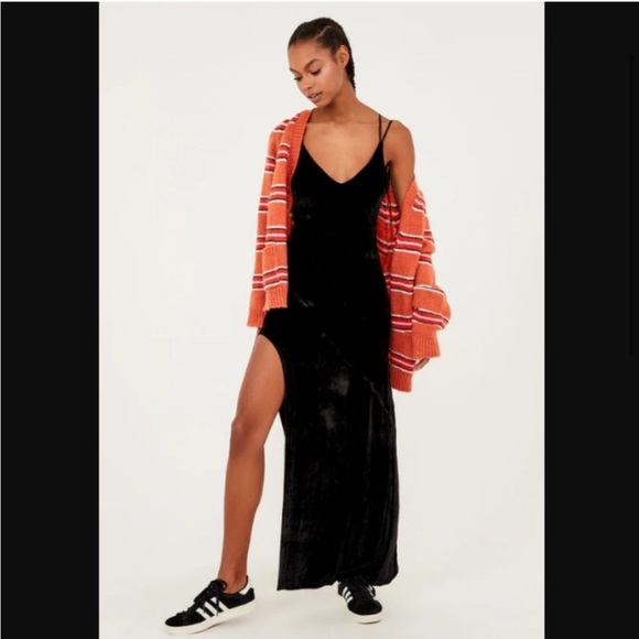 NWT For Love and Lemons Nadine Velvet Maxi Gown - Picture 3 of 7